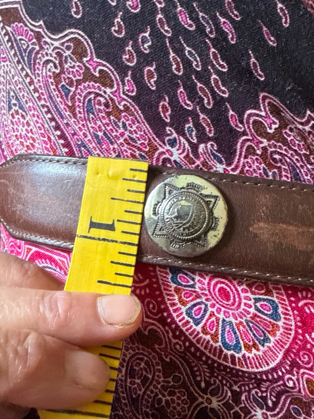 Vintage Western Concho Belt - Picture 8 of 9